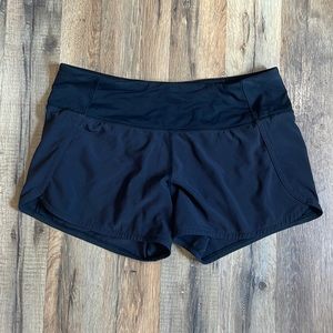 Black Lululemon Running shorts